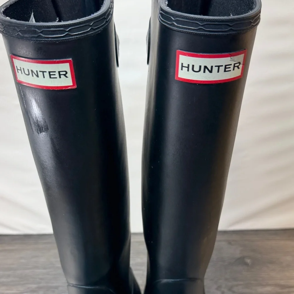 Hunter Black Women's Winter & Rain Boots